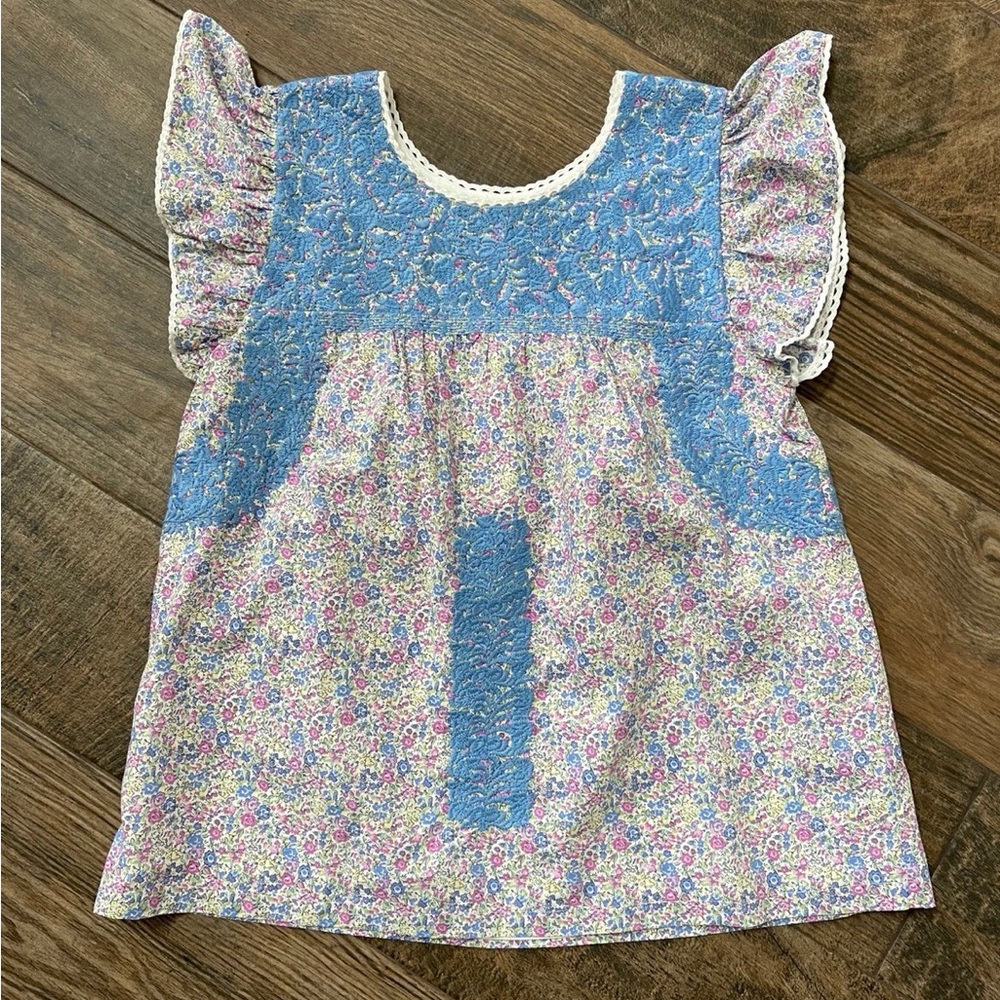 J Marie floral embroidered Layla top